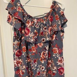 Xhilaration XL Off the Shoulder Shirt